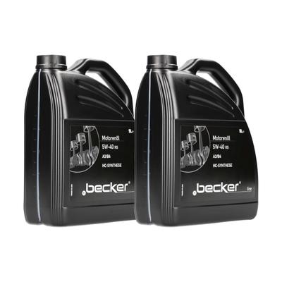 F.BECKER Motoröl Motorenöl 5W-40 RS [2x 5 L] 2360-1318