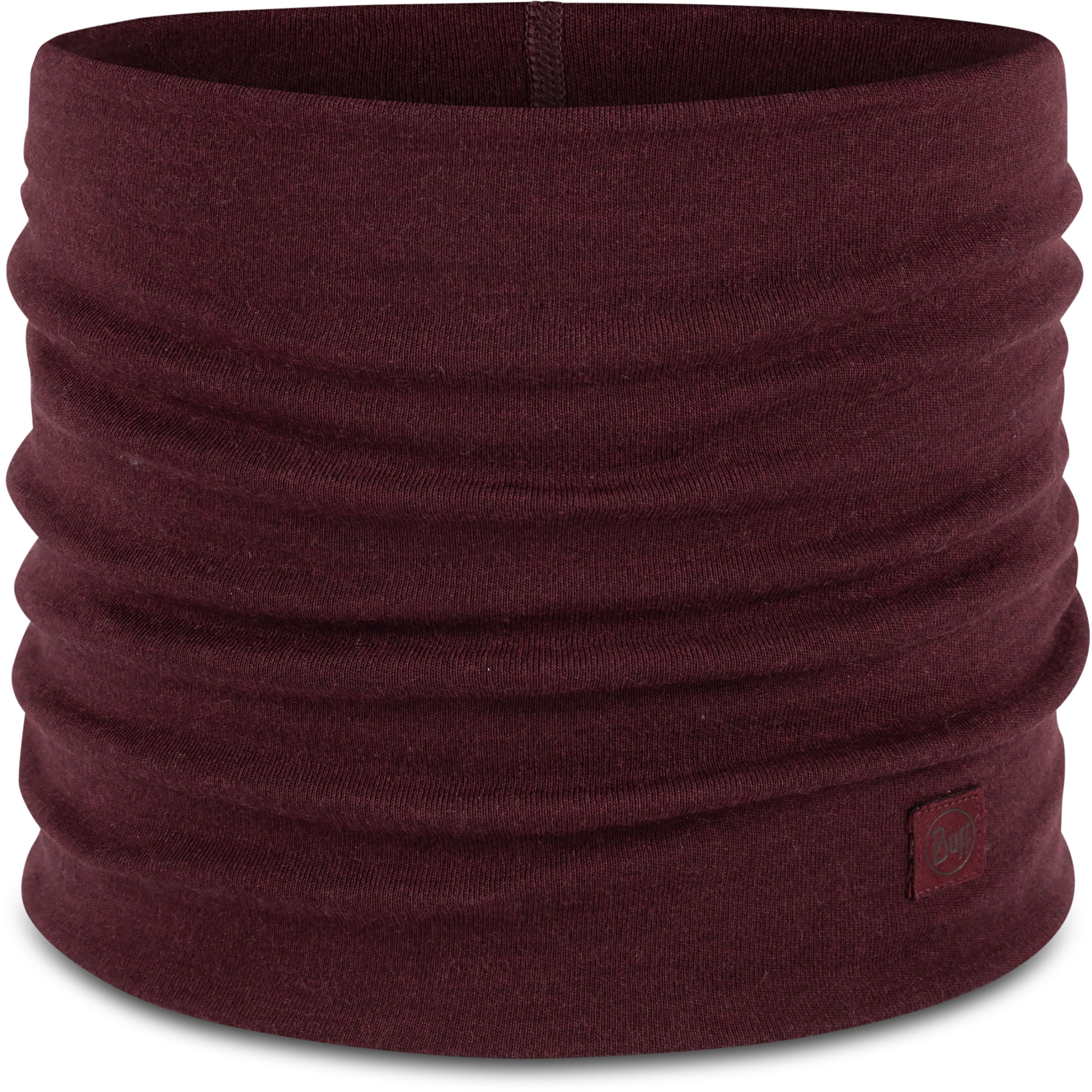 Buff Heavyweight Merino Wool Buff Schals & Multifunktionstücher solid garnet Atmungsaktiv Merinowolle