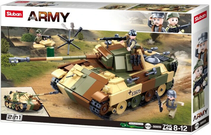 Medium German Tank 725 pcs - Sluban
