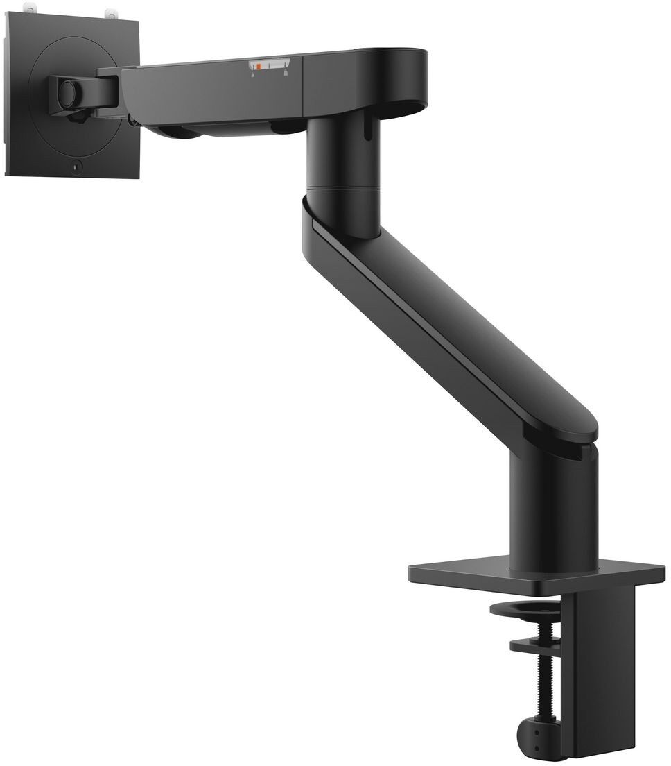 Dell MSA20 Single Monitor Arm, 19" to 38" Screens, 10 kg Max Load, VESA 75x75/100x100, Black