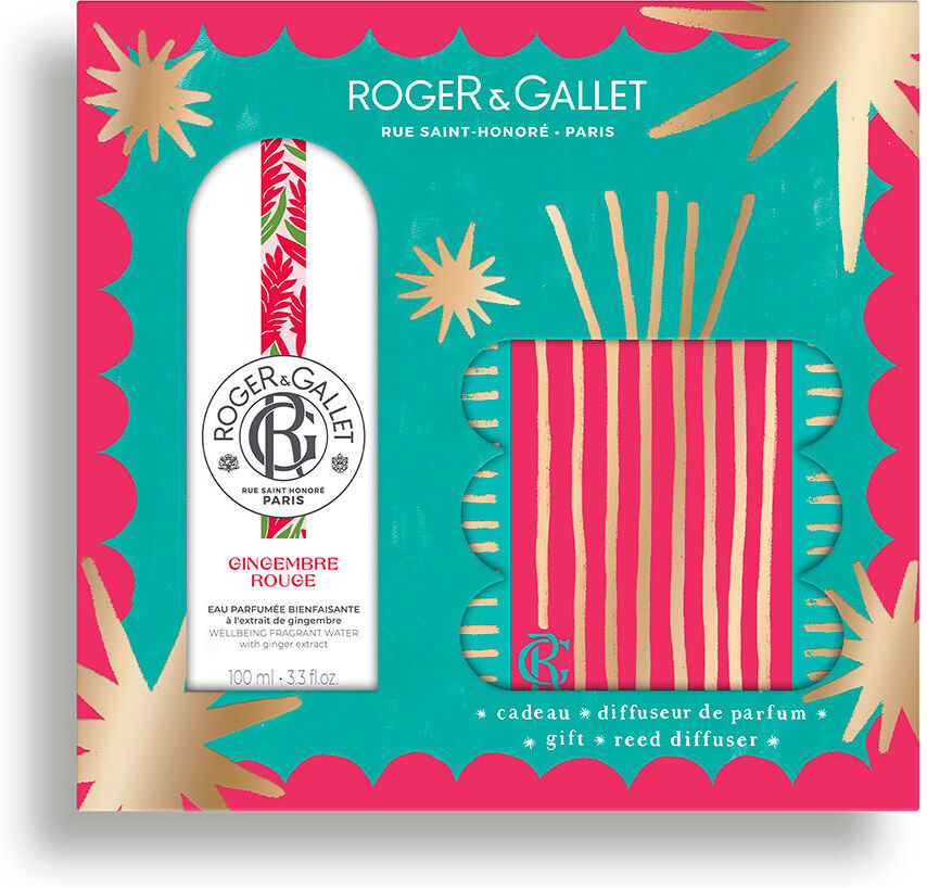 Roger & Gallet Coffret bien-être eau parfumée gingembre rouge 2 pièces