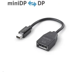 PureLink Mini DisplayPort auf DisplayPort Adapter - 4K60 - iSerie - schwarz - 0,10m