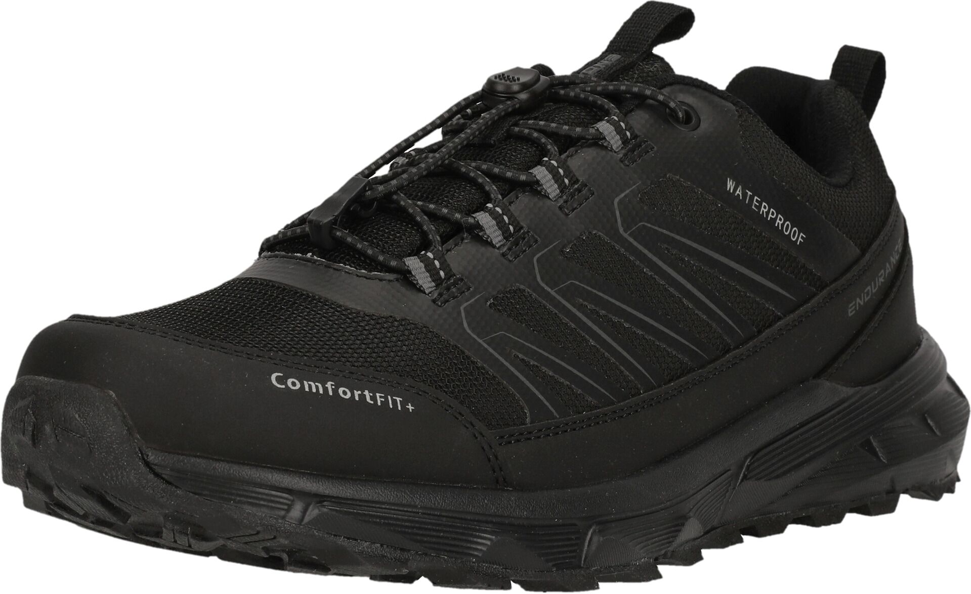 Trainingsschuh ENDURANCE "Ferill", Damen, Gr. 42, schwarz, Kunstfaser, Lederimitat, Schuhe, mit wasserdichter, atmungsaktiver Eigenschaft