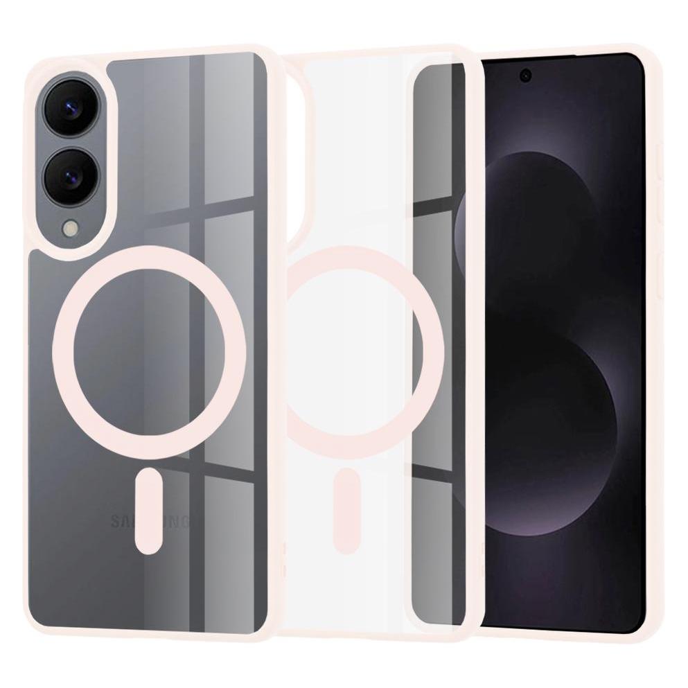 Techsuit - MagSafe Pro - Samsung Galaxy S25 Edge - Nude Pink (Samsung Galaxy S25 Edge) (56365737)