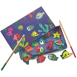 Djeco Magnetspiel Fishing Colour (Multilingual, 1 Spieler)
