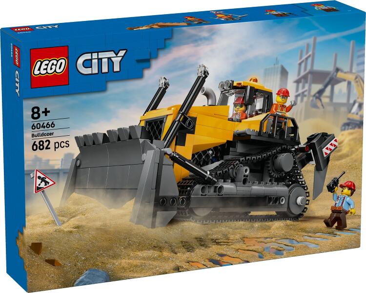 LEGO® City 60466 Gelber Bulldozer
