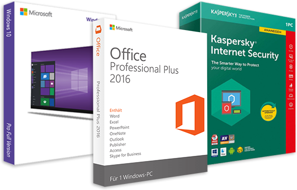 Pacchetto Home Con Licenza Windows 10, Office Ed Antivirus