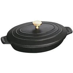 Staub Auflaufform, Auflaufform, Gold, Schwarz