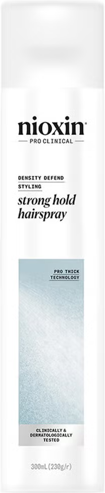 Nioxin Density Defend Strong Hold Volume Hairspray for Medium to Coars