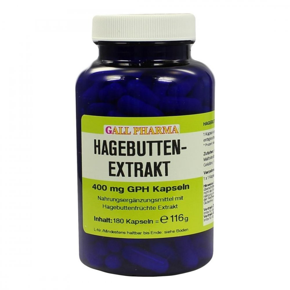 Hecht-Pharma GmbH Hagebuttenextrakt 400 mg Gph Kapseln 00897415