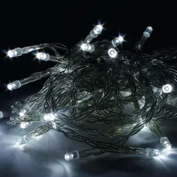 Lex 3x 20er LED Lichterkette Set Batteriekette Weihnachten Beleuchtung Deko weiß : 20 LED ́s (3er-Set) : Weiß