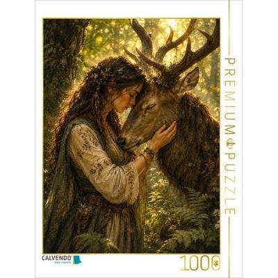 CALVENDO Puzzle Verbundene Seelen | 1000 Teile Lege-Größe 64x48cm Foto-Puzzle für glückliche Stunden