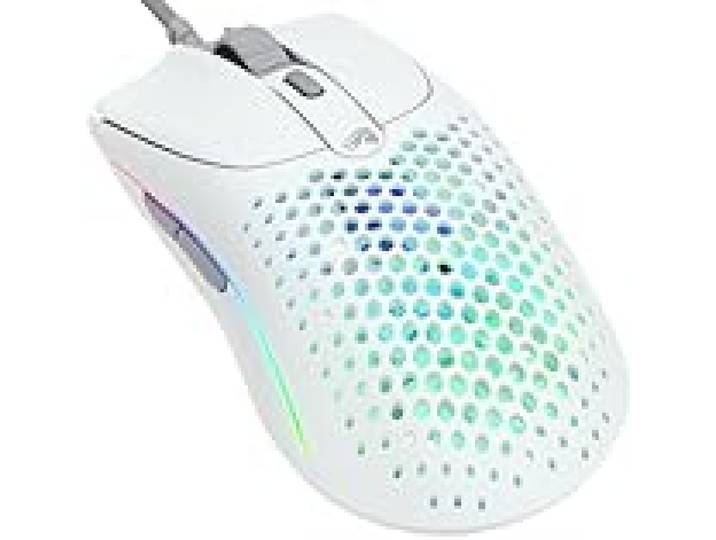 GLORIOUS Gaming Model O 2 Wired Gaming Mouse - 59g Ultralight, FPS, 26,000 DPI, Motion Sync, 80M Click Rated Switches, 6 Programmable Buttons, Ambidextrous, RGB, PTFE Feet - White