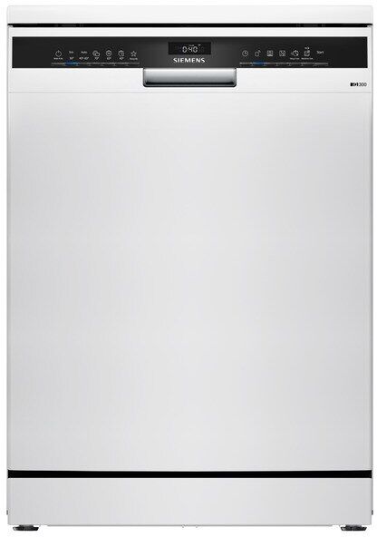 Siemens Lavavajillas 14 servicios, Bandeja Cubiertos , 60 cm - SN23EW03ME. Blanco
