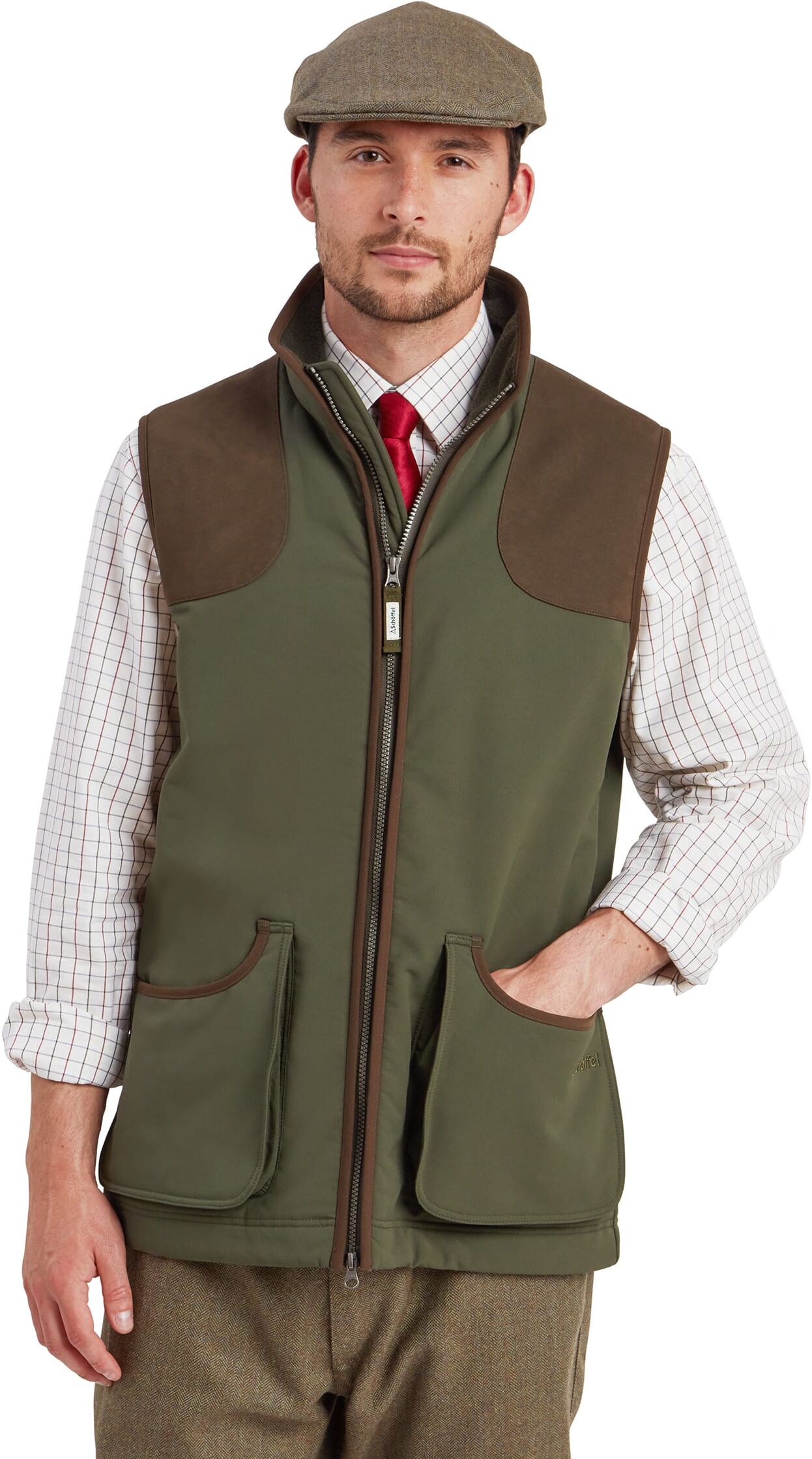 Schöffel Country Gunby Gilet - Green - Size 40 - Men