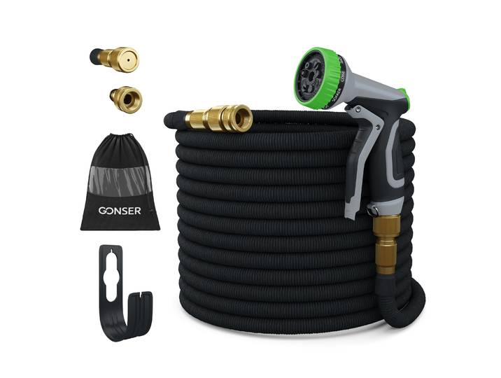 Flexi Premium Gartenschlauch 30 m schwarz