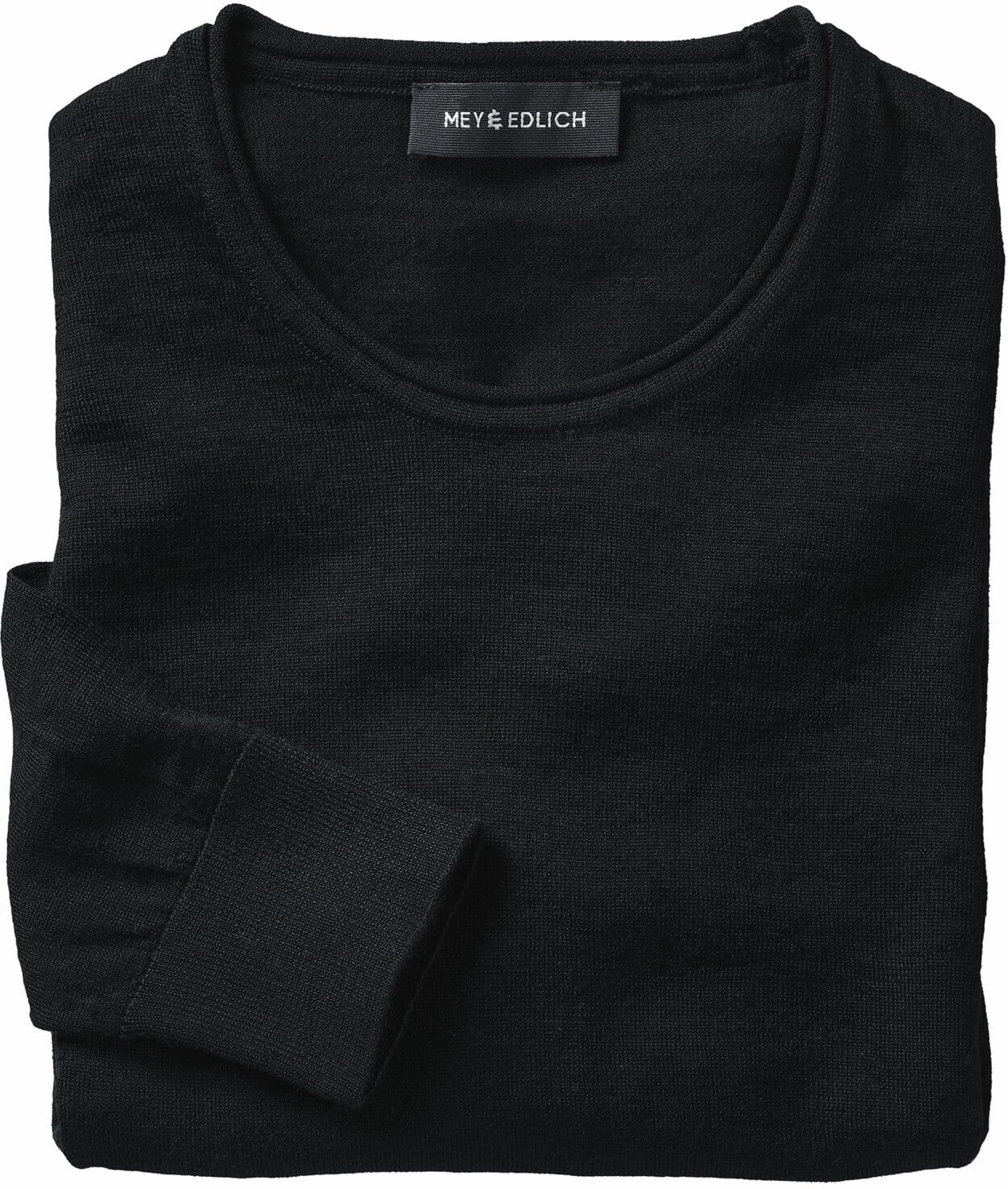 Mey & Edlich Flüster-Pullover Schwarz 50