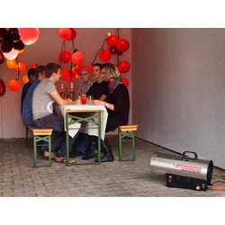 ROTHENBERGER Industrial Heizkanone ROTURBO 35000SA mit Piezo inkl. Schlauch & Regler - 1500000364
