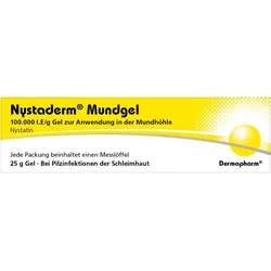 Nystaderm Mundgel 25 g Gel