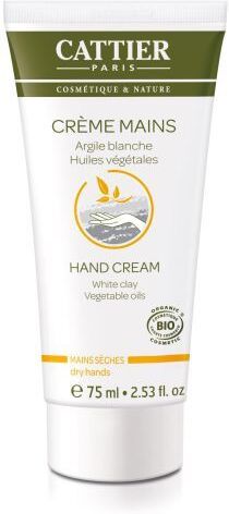 Cattier Crema De Manos Con Arcilla Blanca 75 ml