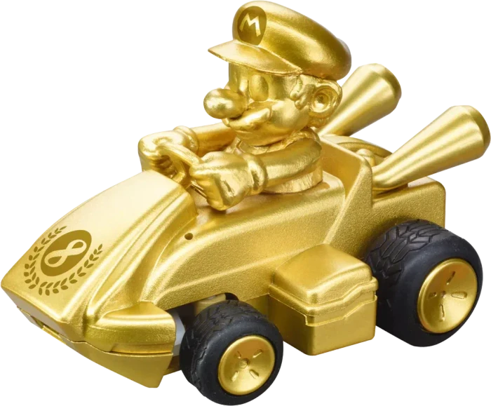 Carrera 2,4GHz Mario Kart Mini RC - Mario Gold (gold, Paperbox)