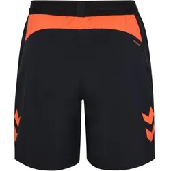 hummel hmlBLAZE PRO Trainingsshorts Kinder - schwarz/orange - 140