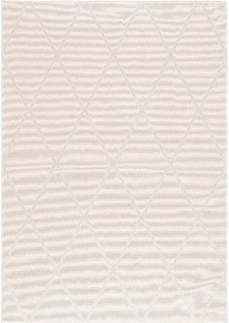 17 Stories Revive Solid Color Area Rug In Ivory Ivory Runner 235 x 305cm