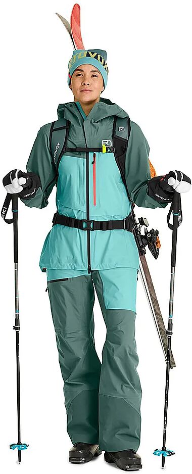 ORTOVOX Damen Handschuhe Freeride 3 Finger schwarz   L W