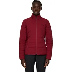 J. LINDEBERG Jacke Marble Quilted, weinrot
