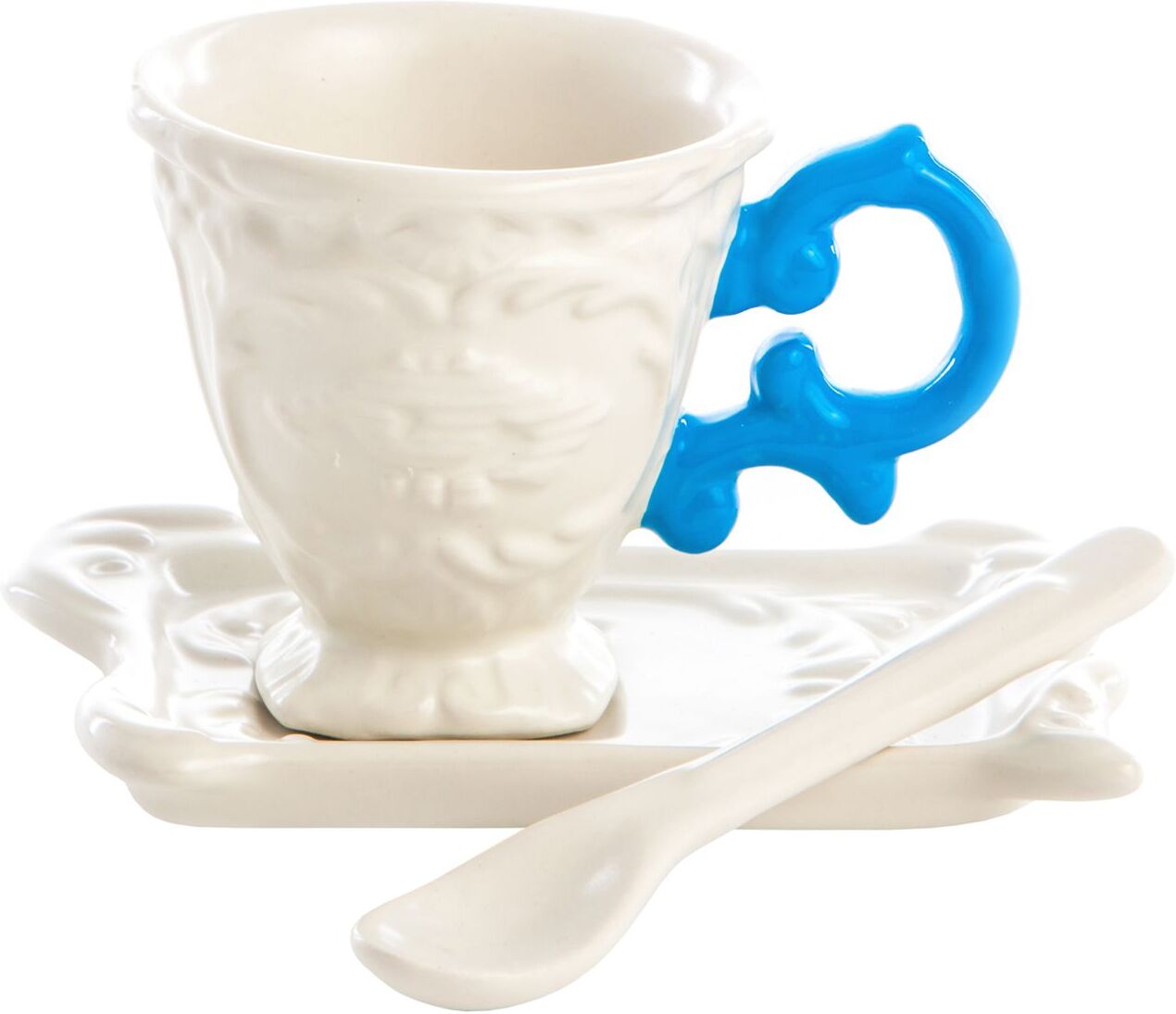 Seletti Taza y tacita Unisex Azul -- Unisex
