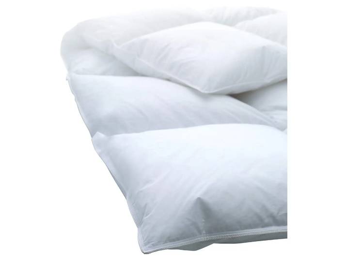 Ganzjahresduvet Carree Billerbeck / Farbe: Weiss / Material: