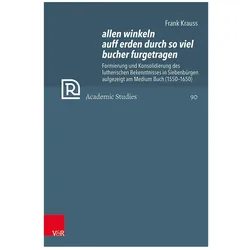 allen winkeln auff erden durch so viel bucher furgetragen, Fachbücher von Frank Krauss, Christopher B. Brown, Günter Frank, Barbara Mahlmann-Bauer, Tarald Rasmussen