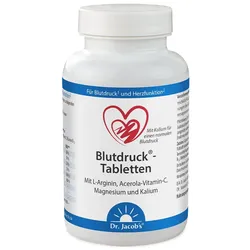 Dr. Jacob's Blutdruck-Tabletten mit Arginin+Kalium+Magnesium 126 St