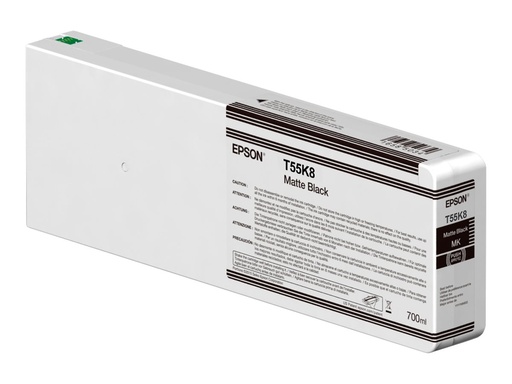 Epson T55K8 - 700 ml - mattschwarz - original (C13T55K80N)