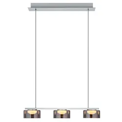 Hell LED-Pendelleuchte Dune Alu, Eisen, Stahl & Metall