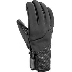 LEKI Herren Fingerhandschuhe He/Uni Hikin Pro, Größe 8 in Schwarz Schwarz