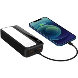 Rebeltec Powerbank P20 LCDPD LAMP 20 000mAh (20000 mAh), Powerbank