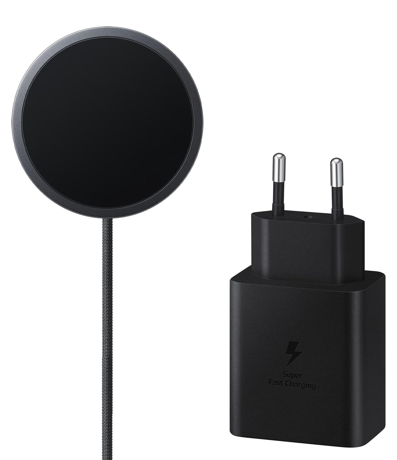Samsung Magnet Wireless Charger 25W met 45W Adapter, Donkergrijs