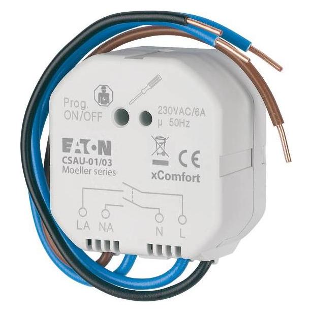 Eaton Power Quality Smart Home xComfort Funk Schaltaktor allpolig (240659) (Schaltaktor) (240695)