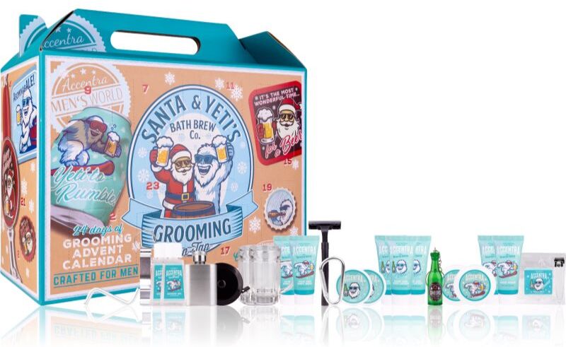 Accentra Men's Collection Advent Calendar calendrier de l'Avent pour homme 24 pcs