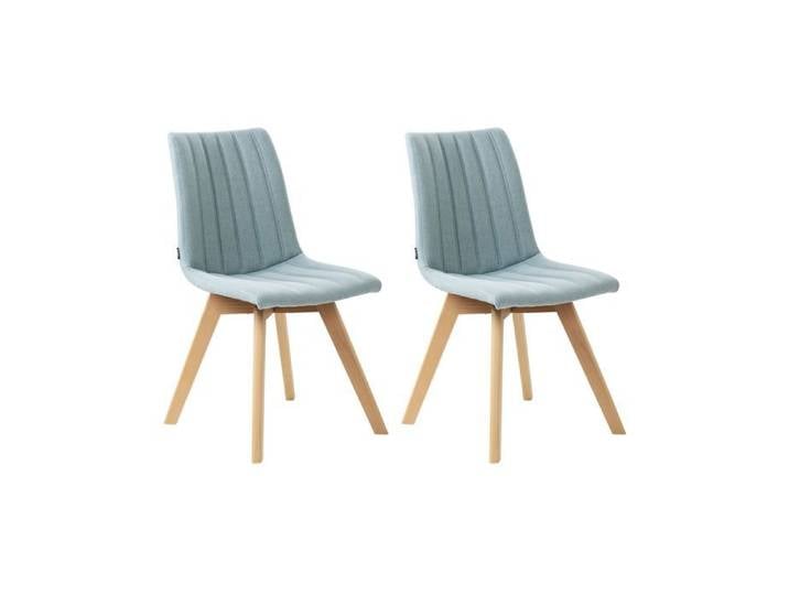 Lot de 2 chaises de salle à manger CALGARY Bleu clair