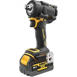 DEWALT Akku-Schlagschrauber 1/2 Zoll XR 18V 406Nm + 2 Akku 5,0 Ah + Schnellladegerät - DCF921P2G-QW