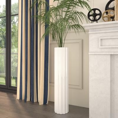 Acroma Modern Handmade Ceramic Tall Floor Vase