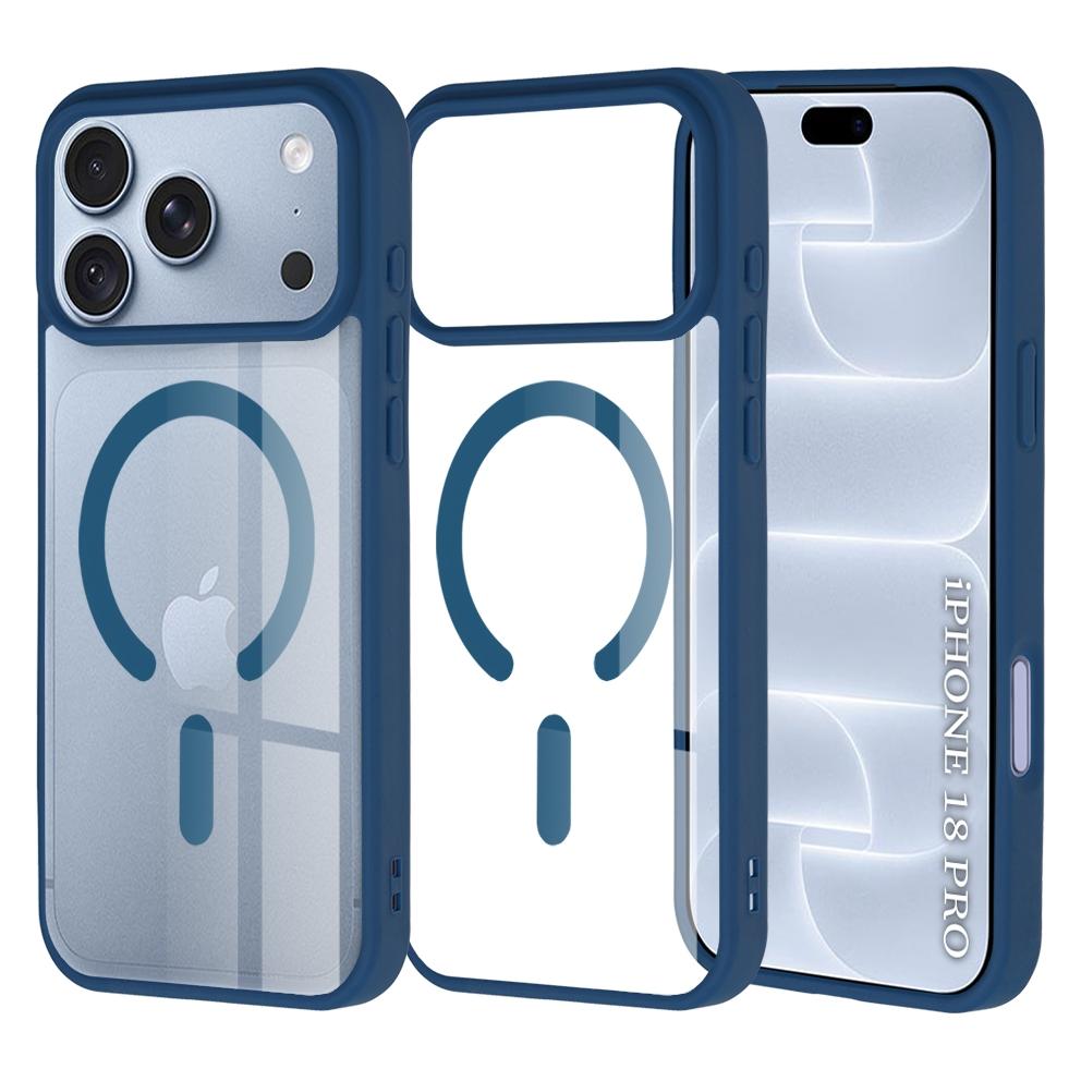 Techsuit - MagSafe Pro - iPhone 18 Pro / iPhone 17 Pro - Blue (Apple iPhone 17 Pro, Apple iPhone 18 Pro) (72059979)