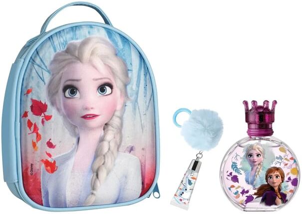 Frozen II EDT 100 ml + Mochila + Porta-chaves Gloss Lote