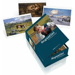 Weber, Grusskarte + Briefpapier, Postkartenbox Giovanni Segantini (50 Stk.)