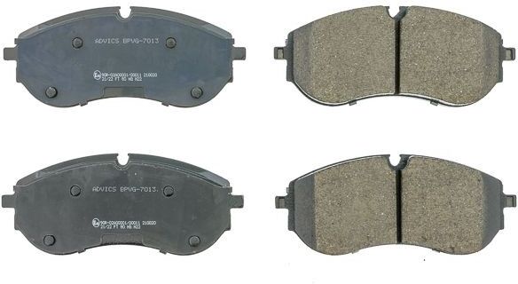 AISIN BPVG-7013 Brake pad set