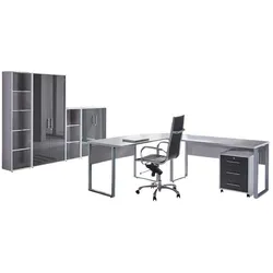 Büro Office Edition Set 4 Grau