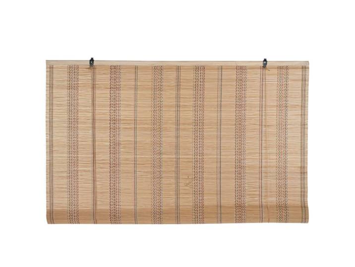 Store enrouleur intérieur en bambou et fils multicolores 120x2x230cm