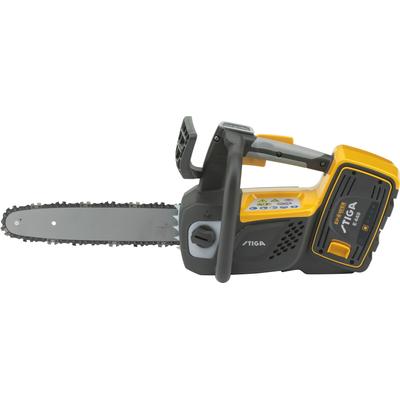 Akku-Kettensäge STIGA GARDEN "PR 700e - 12" Tophandle", gelb, B:21,5cm H:24,3cm T:60cm, Kettensägen, ohne Akku und Ladegerät